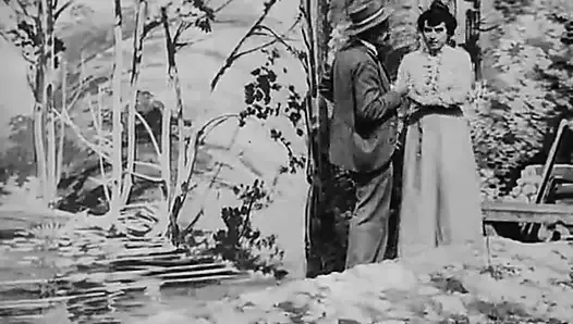Первое винтажное видео хардкорного траха 1900-х (ретро 1900-х)