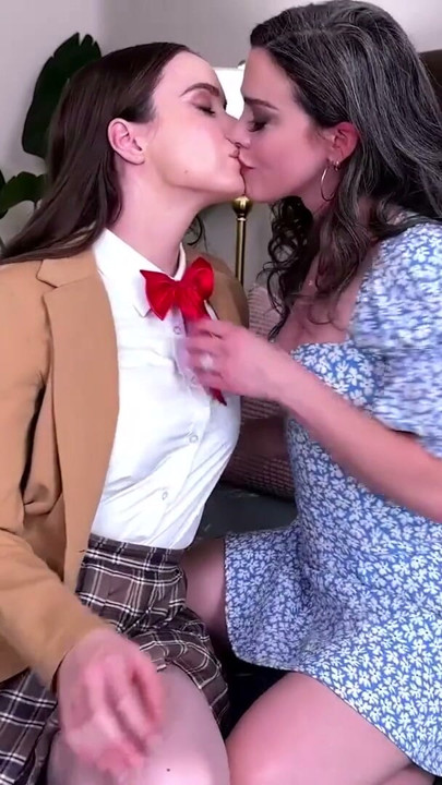 Horny Lesbian Music Teacher Gives Me My FIRST EVER Girl on Girl Experience | Clip 3