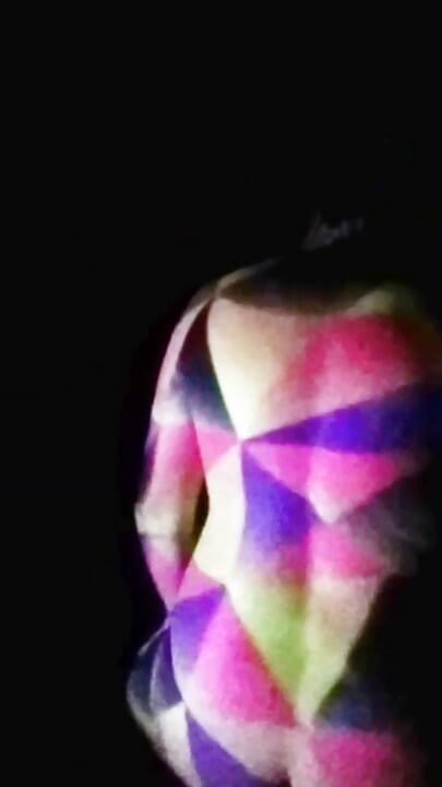 rainbow light naked dance