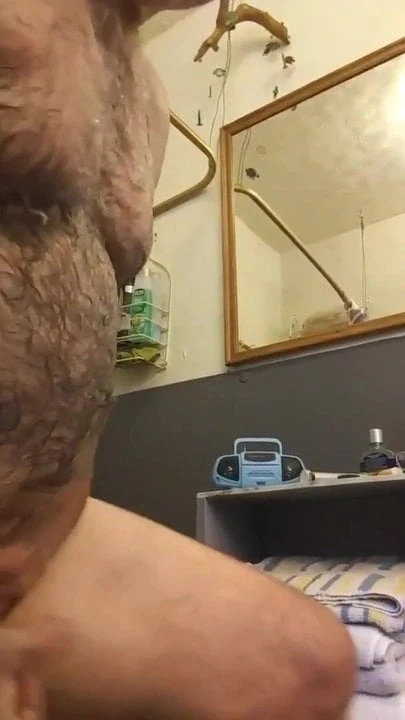 Grandad jerking and cumming