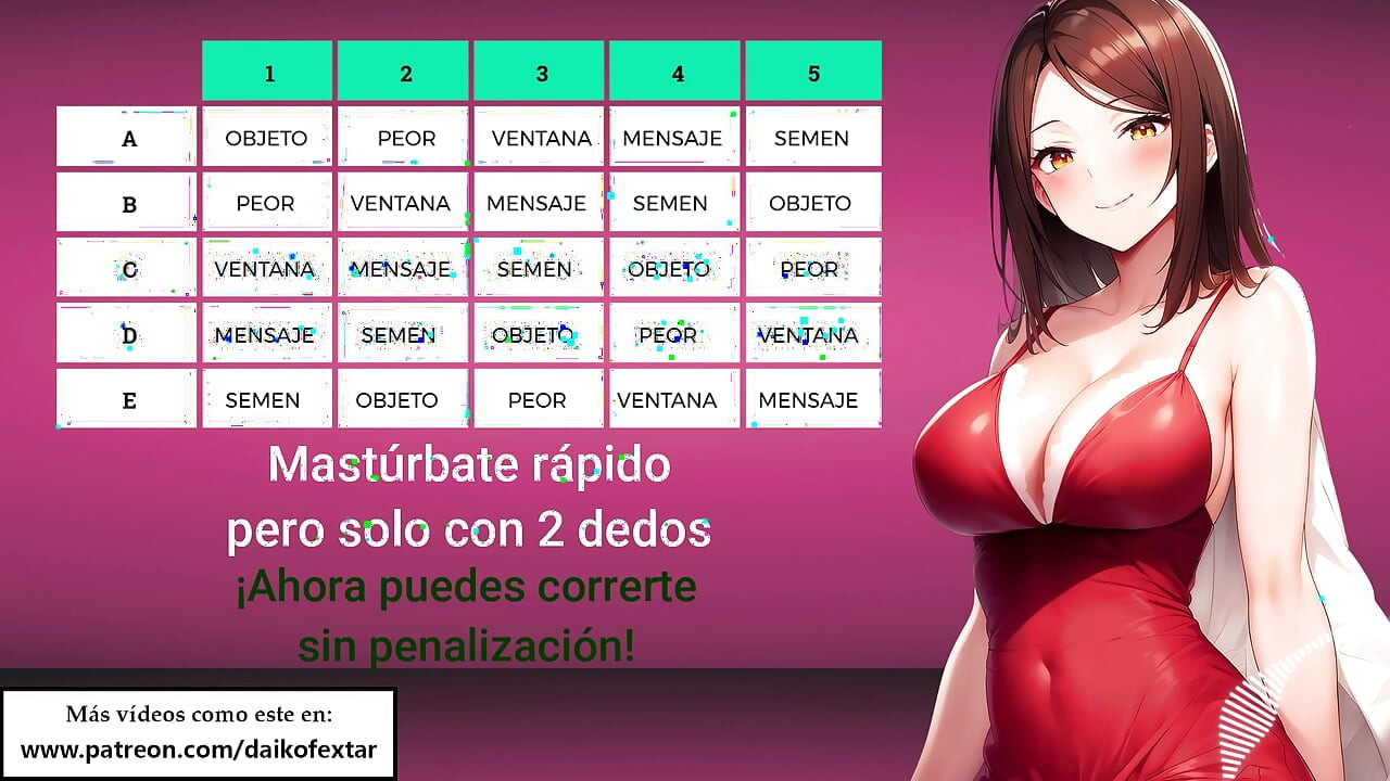 Don't when she asks you to! If you do you will be punished. - JOI Spanish voice. ASMR role.