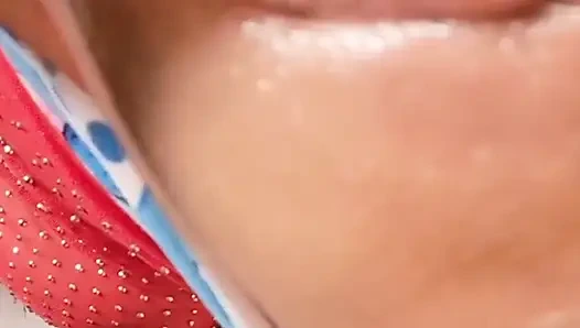 In the Morning in a Tent with an 18-year-old Girl