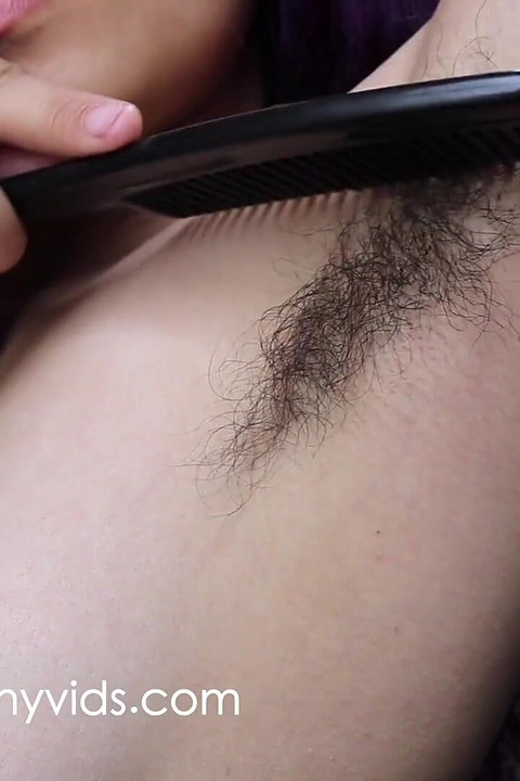 Adoração peluda de axilas