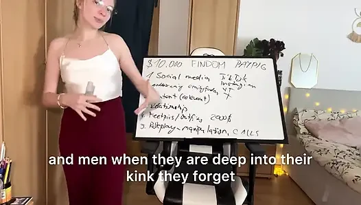 Cara Menghasilkan $ 10,000 Sebulan di Findom