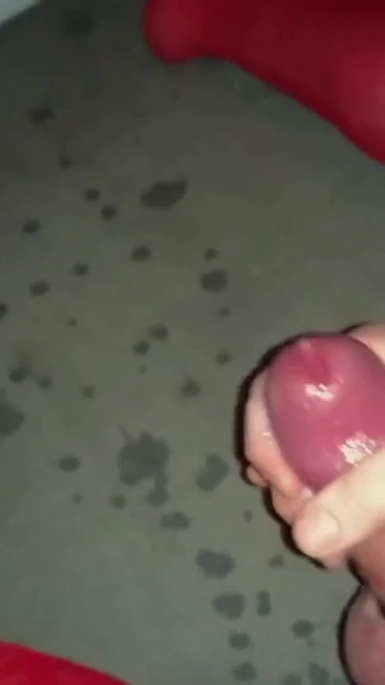 Thrilling moment from "Mistress Allows Submissive Trans To Cum - SlugsOfCumGuy"