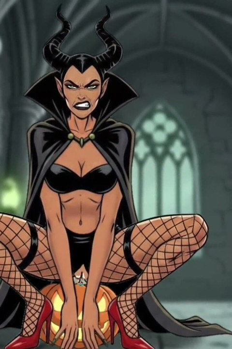 Sensual Maleficent: the Cartoon