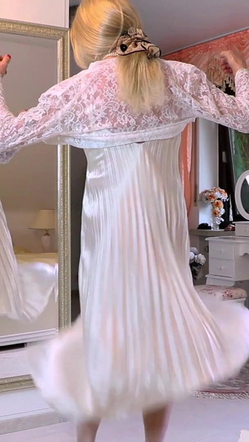 Epic moment from "Severe Caned In A Pleated Satin Gown"