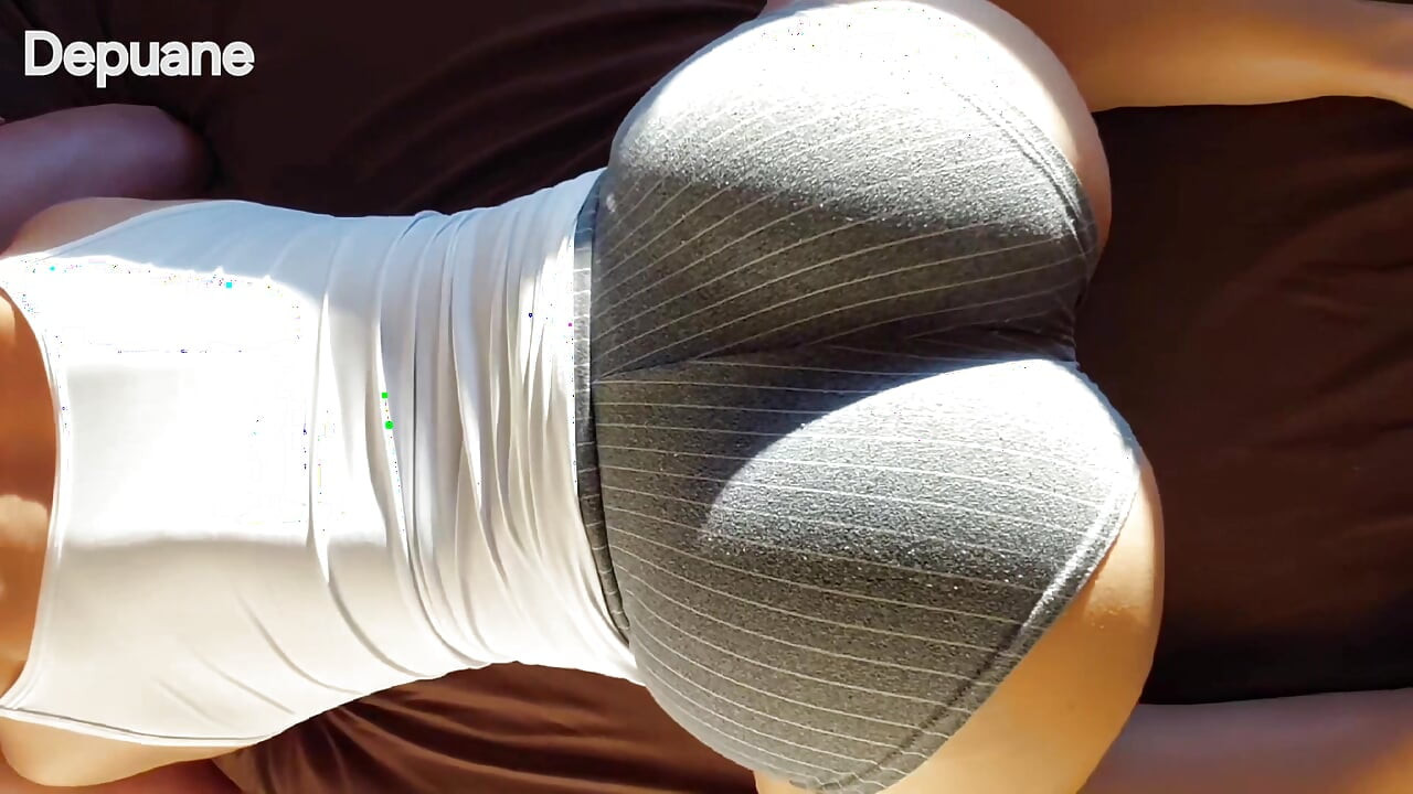Obsessed with Mini Gym Shorts - Hot POV ass worship, oral sex and intense dry humping
