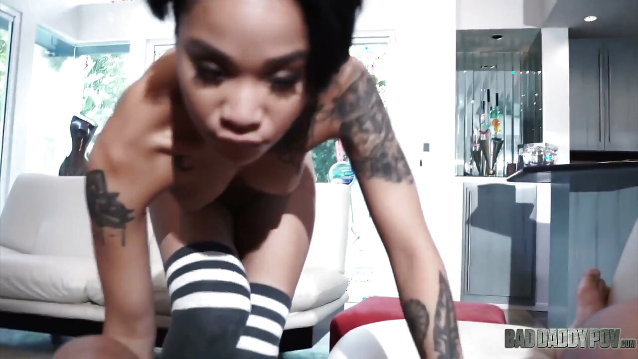 Honey Gold gets smashed by her stepdad