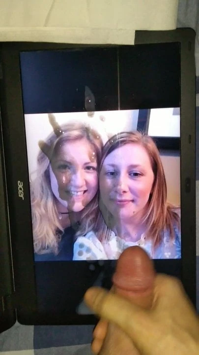 Cum tribute for amy and her friend