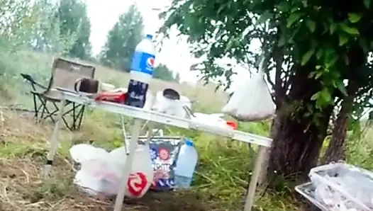 A trip to the forest ended in sex