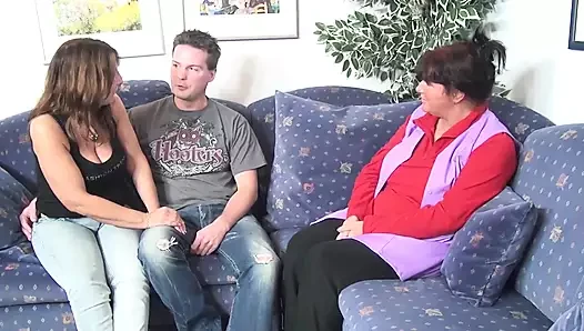 Lovemaking porn video – Threesome with the two most horny and eager for sex - 1