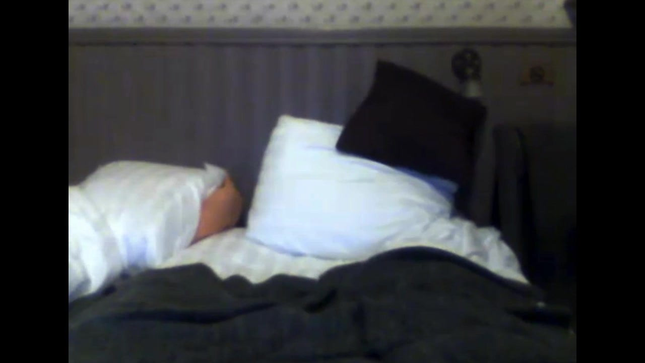 grandpa stroke on webcam