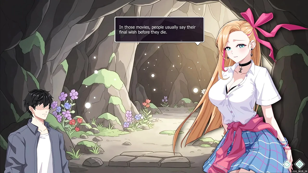 Happy student part 6! There is no light in the dorm she acsidently grubs me by my dick!