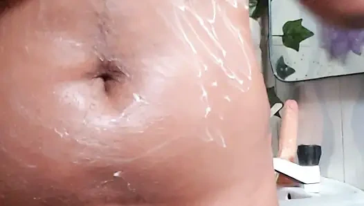 Shower bath, ass, pussy and boobs