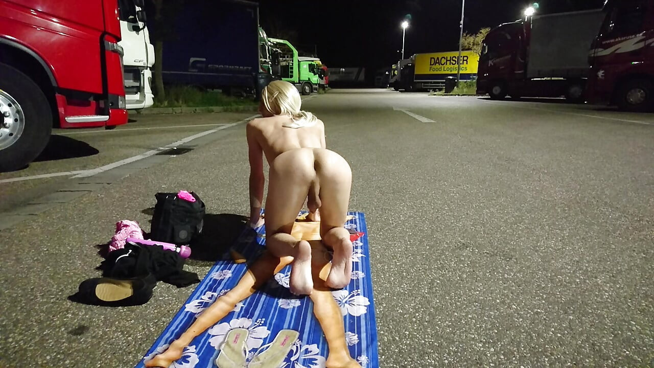 Naken av lastebilsjåførene