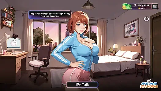 EP2: Roxanne Flashes Her Assets - My Waifu's Stream is Going Viral