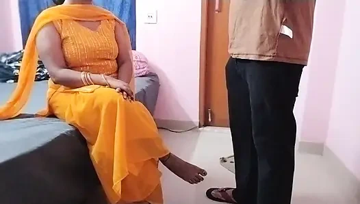 Моя Сали оделась на церемонии Халди, но она с экзаменами завтра. Она смущена и наедине с ней Жиджа.