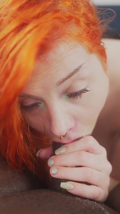 Semaj Media - Redhead Empress Elflie Gets Bedroom Creampie from A Thick BBC