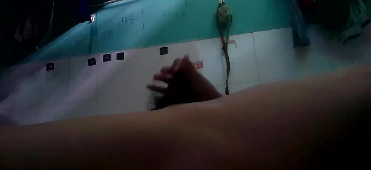 Voyeurism of his masturbating in the motel