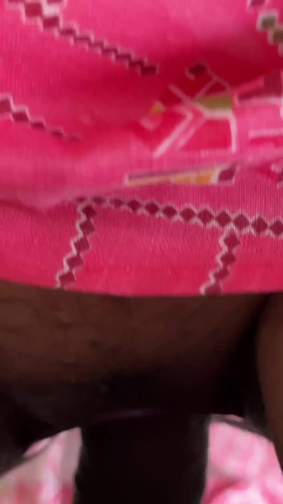 Jaw-dropping moment from "The step-aunt with a big ass was left fiercely by the boy with a female condom."