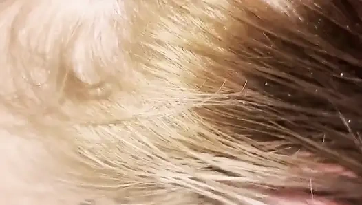 Bintang porno nyepong kontol besar