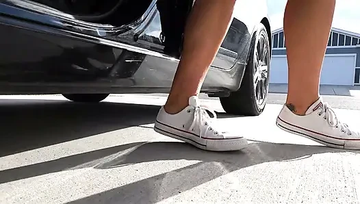 Massage My Goddess Feet! (after Workout)!