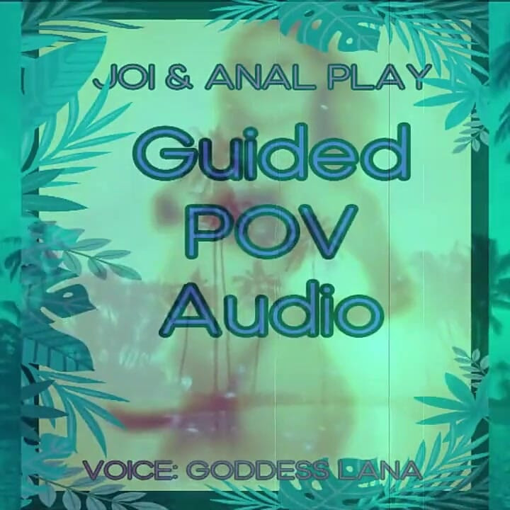 Goddess Has a Strap on JOI and Anal Play POV Instructions