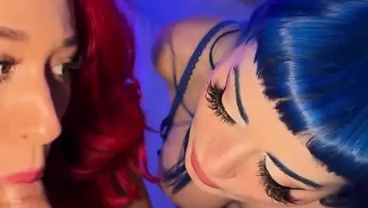 Jewelz Blue And Zoey Di Giacomo Take Turns On One Cock