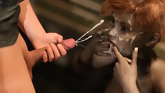 Billy Fucking Black Girl Asshole Anal Sex In Park At Night