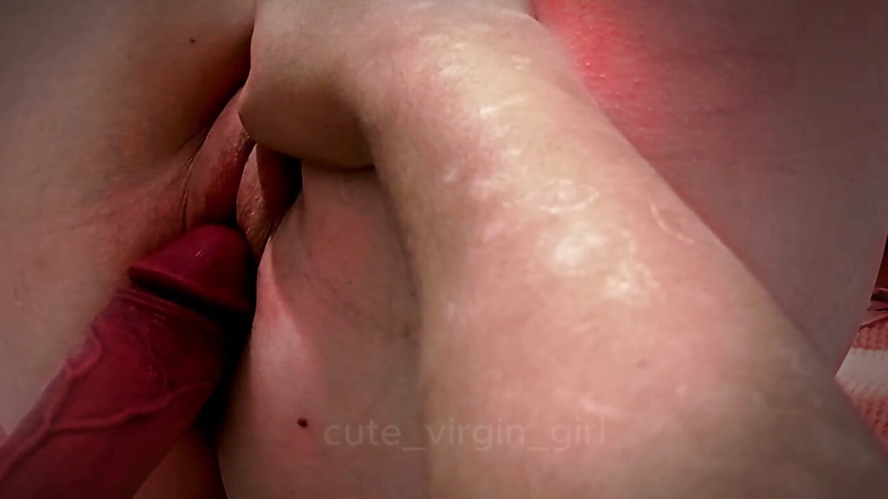 The horny stepfather inserts his fingers, dilating her hole