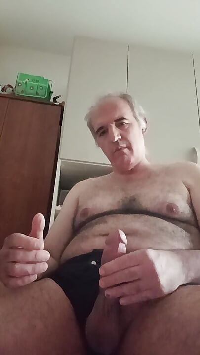 A Long Hot Masturbation of My Hard Cock on a Saturday in July