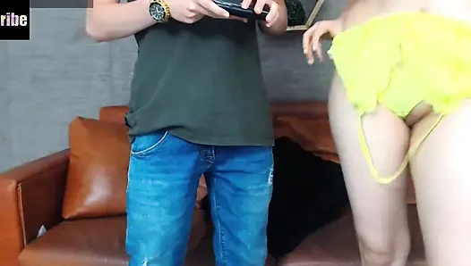 Linda colombiana es follada en pov