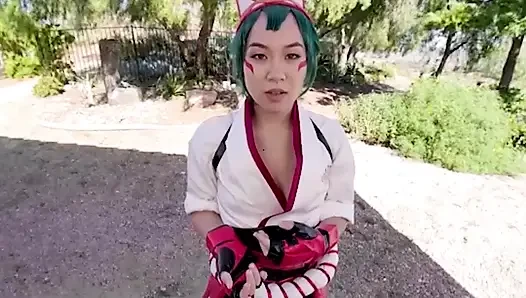 VRCosplayX kimmy kim als OVERWATCH 2 KIRIKO will Missverständnisse mit reiner leidenschaft glätten teil 1