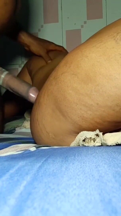 Powerful moment from "Ebony Nigerian Fat Pussy Fucked By African Pornstar pt2"