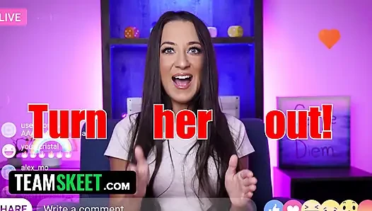 She Said She Only Likes Guys Until Her Roommate Made Her Cum Harder Than Any Man Ever Did