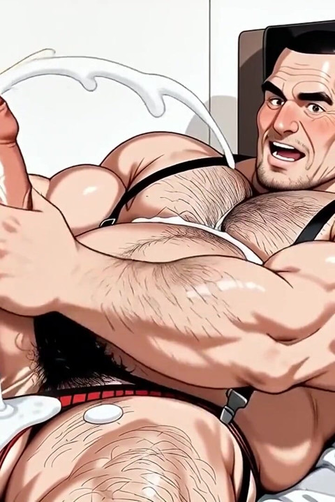 Pria tua gay dengan kontol besar lagi asik ngentot