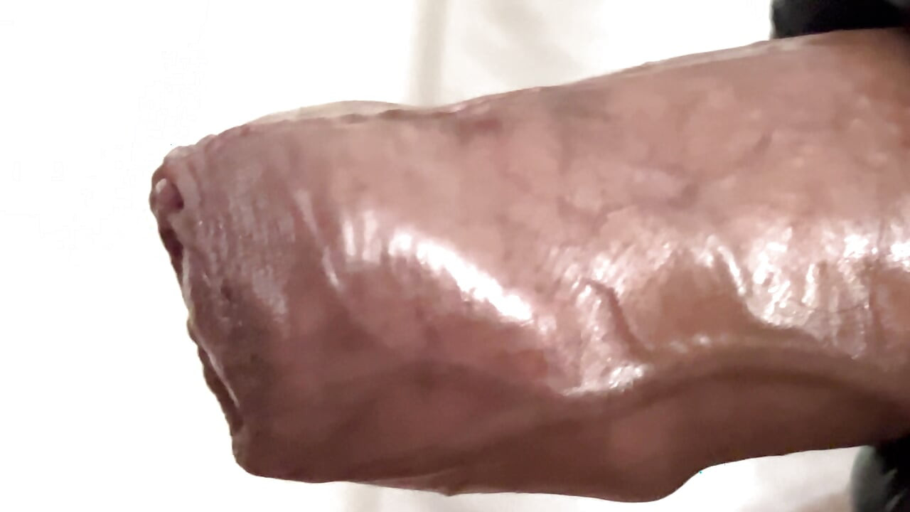 Uncut big cumshot with close up and slowmo