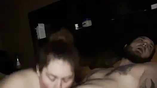 Blowing hubby