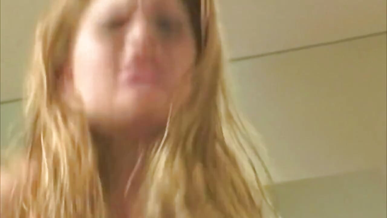 Blonde MILF Drains Thick Cock in Steamy Shower