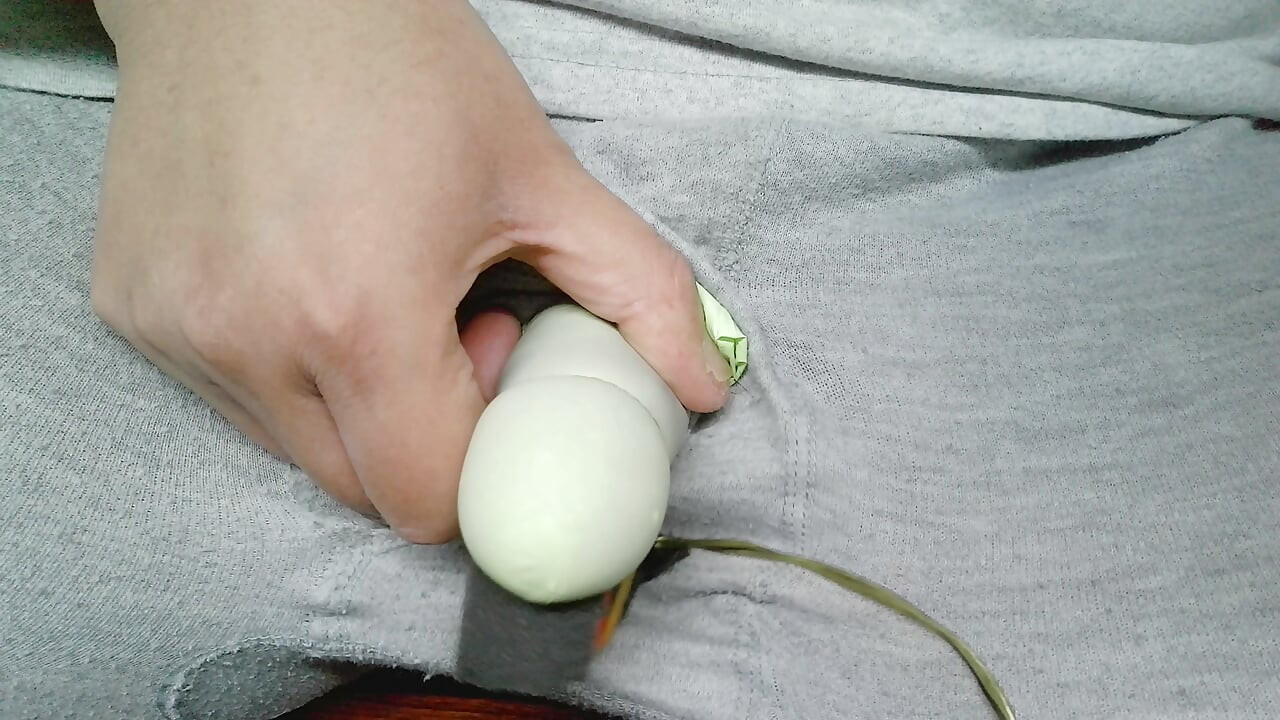 Multiple orgasms while wearing latex gloves