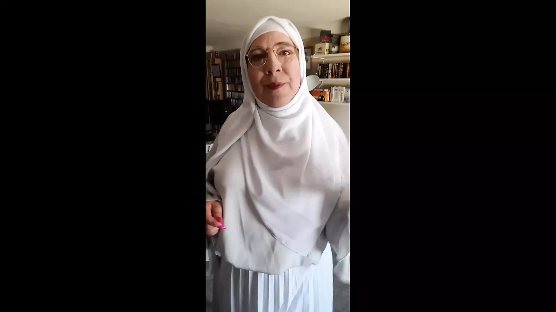 The white Hijabi