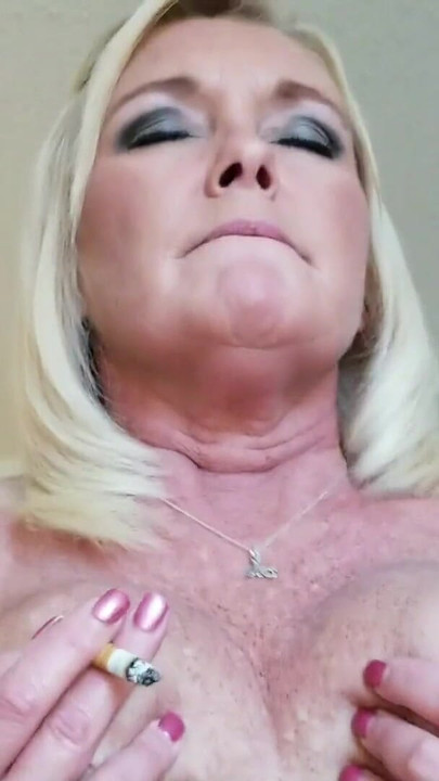 Must-see moment from "Horny Cumslut Fucks While She Smokes"