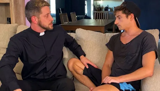 Young Catholic School Boy Fucked By Priest While Confessing