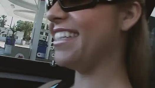 She Likes Pussies Scene-2 Blonde and Brunette Busty Lesbians Fuck with a Double Dildo