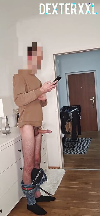 Big Dick Sexy Skinny Guy. Get Seduced From Stepdaddy Chubby Ass