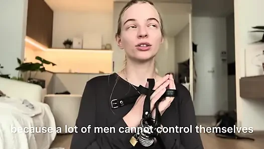 Wie und warum man einen Keuschheitskäfig trägt
