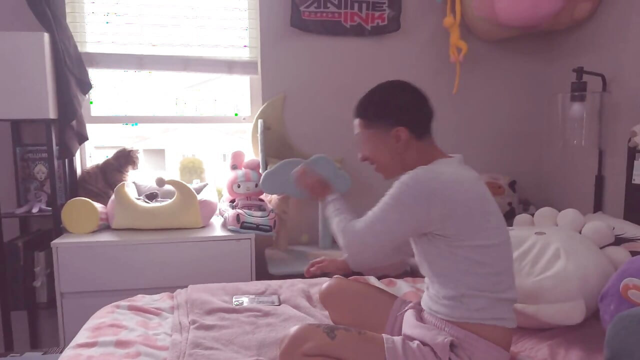 Femboy's First Time Being Fucked on Camera