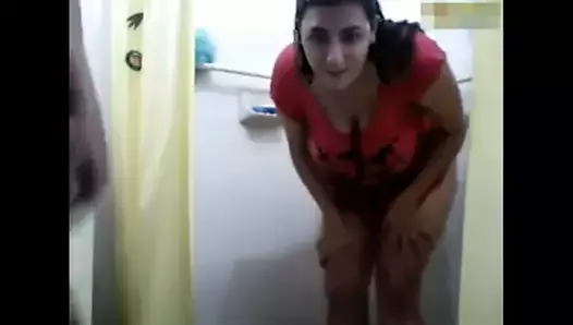 Sexo com uma cadela árabe quente 2