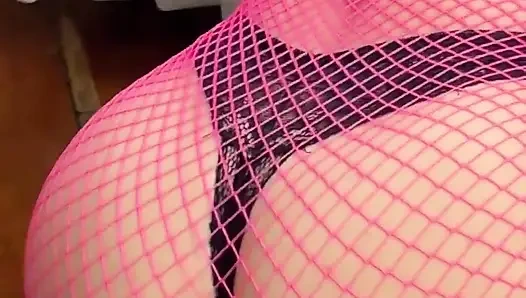 My First JOI: Dirty Talk in Pink Fishnets & Cowgirl Boots